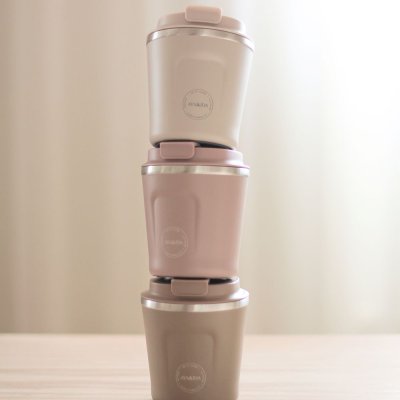 Lille termokop - CUP2GO 240 ml - Dusty Rose