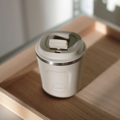 Lille termokop - CUP2GO 240 ml - Cream Beige