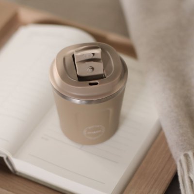 Lille termokop - CUP2GO 240 ml - Dusty Brown