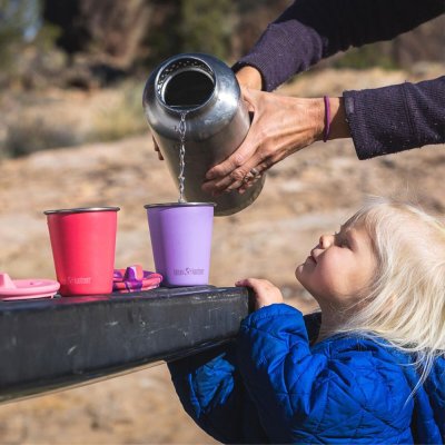 Trinkhalm-Deckel f�r Kids Cup Kinderbecher - 2er Pack - Pink