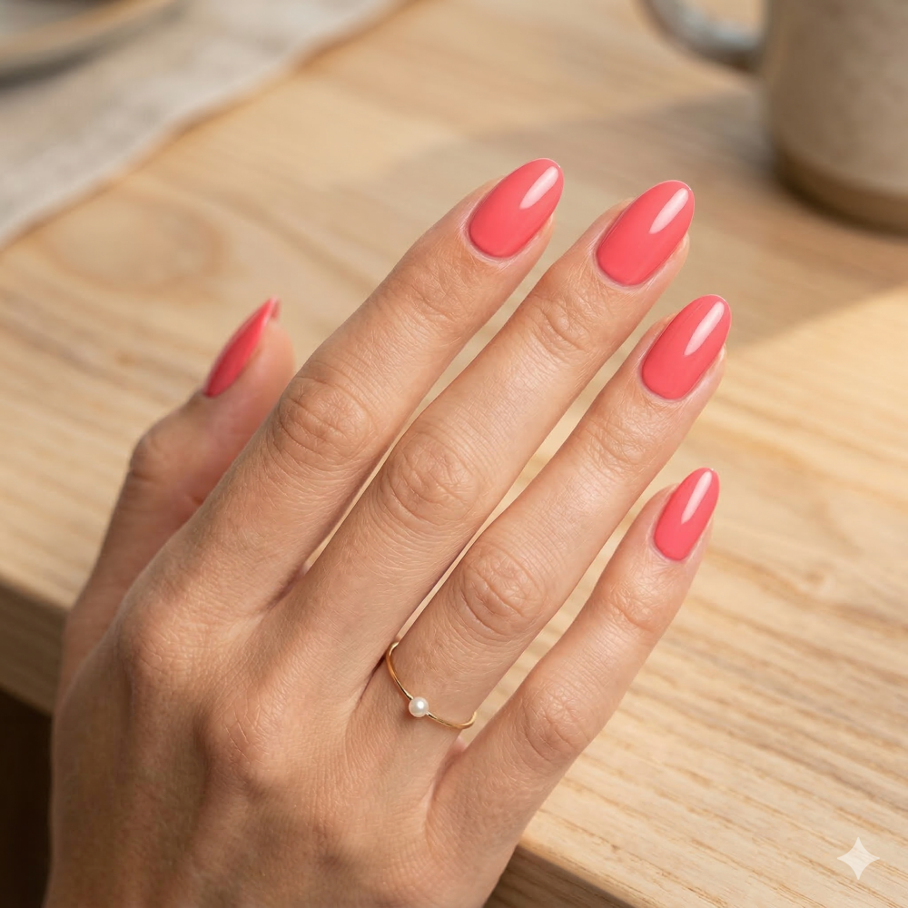 Naturlig neglelak nr. 656 - Coral