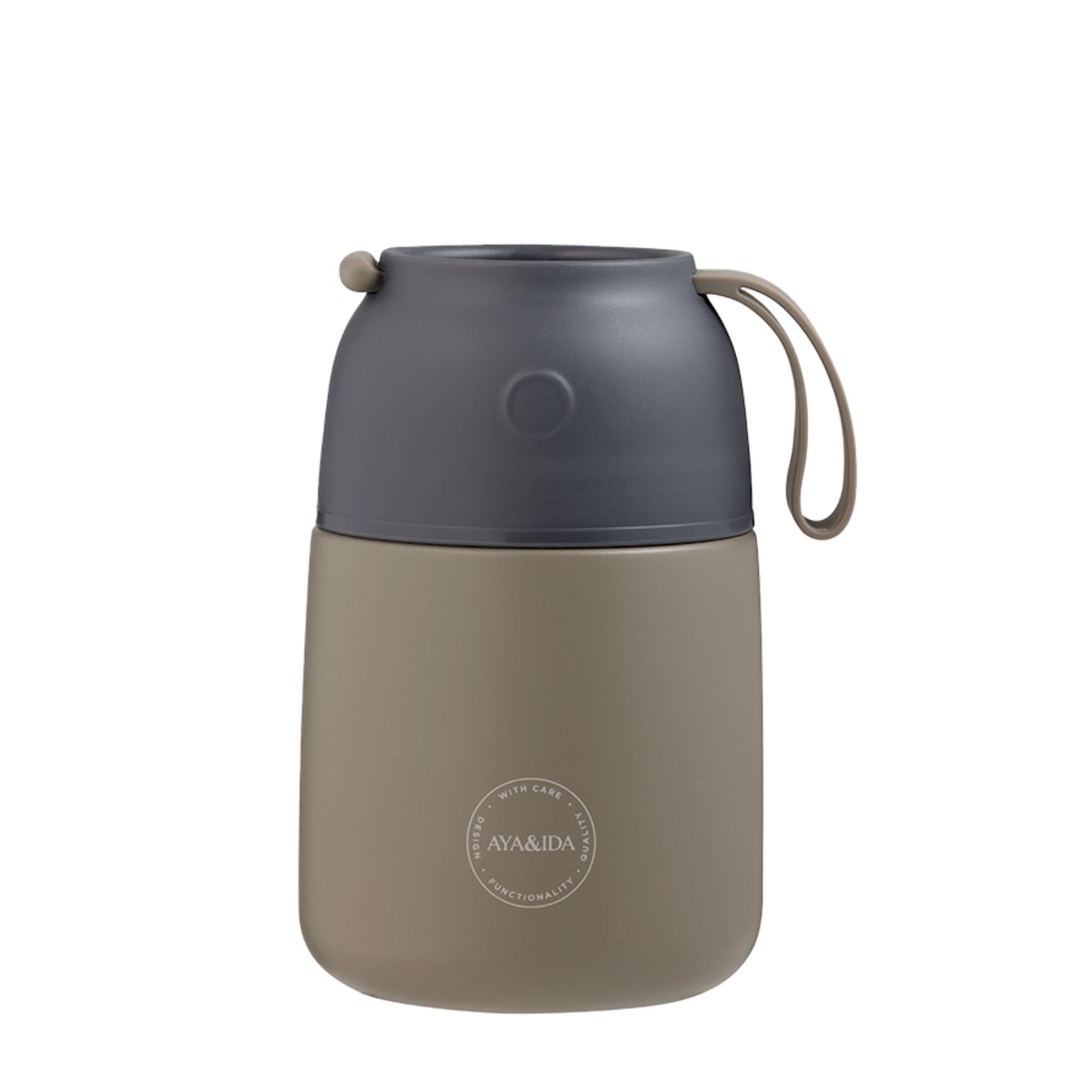 AYA&IDA - Food'ie termo madkasse - 500 ml - Driftwood