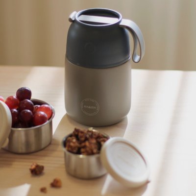 Food'ie Thermobeh�lter f�r Essen - 500 ml - Driftwood