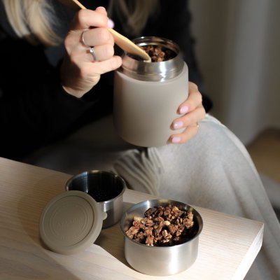 Food'ie Thermobeh�lter f�r Essen - 500 ml - Driftwood