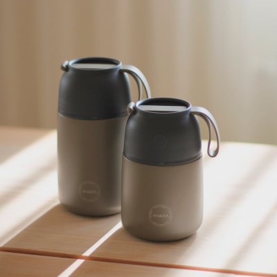 Food'ie Thermobeh�lter f�r Essen - 500 ml - Driftwood