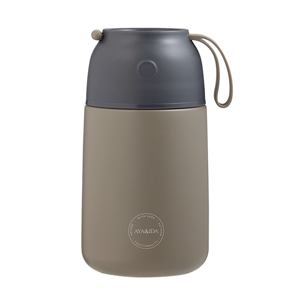 AYA&IDA - Food'ie termo madkasse - 700 ml - Driftwood