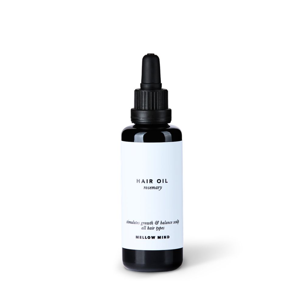Mellow Mind - Hårolie & hovedbundskur med rosmarin - 50 ml