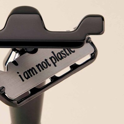 Barbers�t med SE safety razor - The Twig - Black