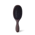 H�rb�rste - Udredningsb�rste i sandalwood med vildsvineh�r