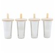 Eisformen aus Edelstahl - 4er-Pack - Oyster Grey
