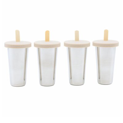 Eisformen aus Edelstahl - 4er-Pack - Oyster Grey