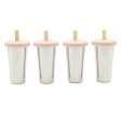 Eisformen aus Edelstahl - 4er-Pack - Blush