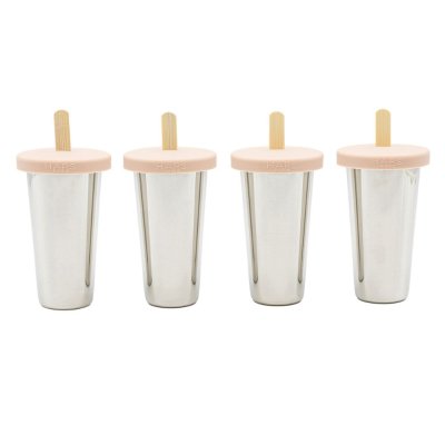 Eisformen aus Edelstahl - 4er-Pack - Blush