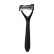 Leaf Two Razor - plastikfreier Nassrasierer - Black