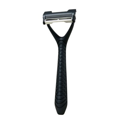 Leaf Two Razor - plastikfreier Nassrasierer - Black