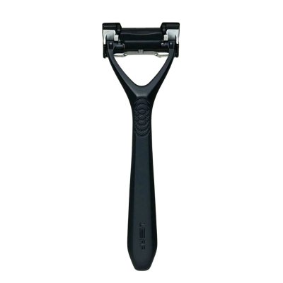 Leaf Two Razor - plastikfreier Nassrasierer - Black