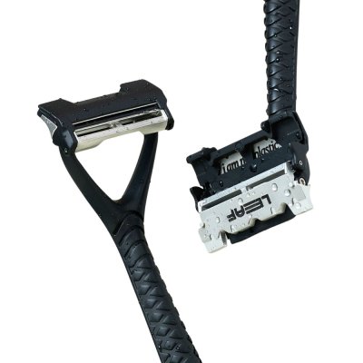 Leaf Two Razor - plastikfreier Nassrasierer - Black