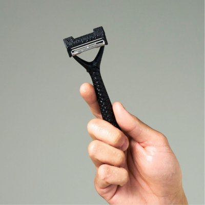 Leaf Two Razor - plastikfreier Nassrasierer - Black