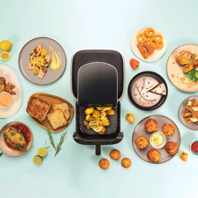 Silicone air fryer mat - 21.5 x 21.5 cm