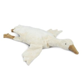 �kologisk varmepude bamse - Stor G�s - Hvid