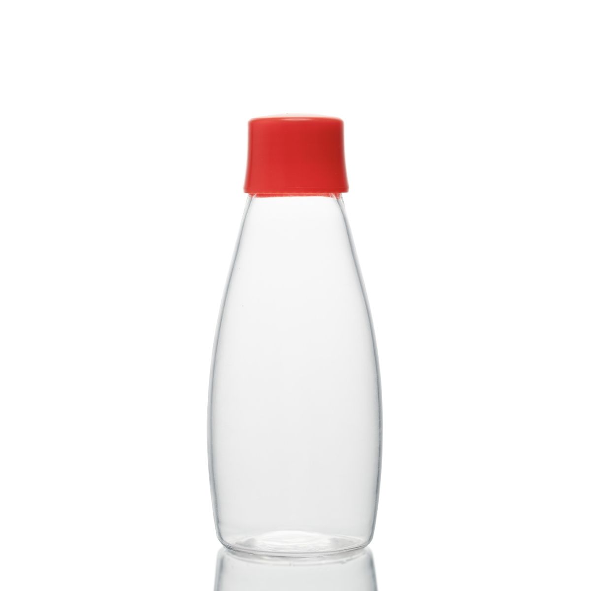 Retap - Glasflaske med tæt skruelåg - Retap Go - 500 ml Red