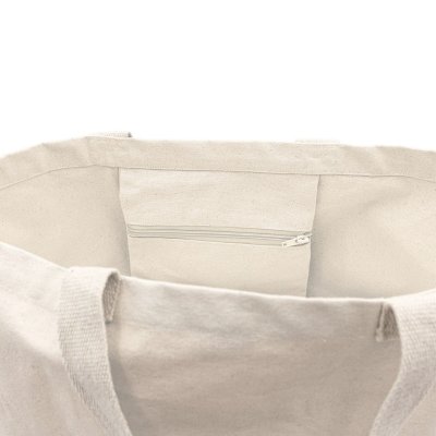 Strandtaske i kraftig bomuldskanvas