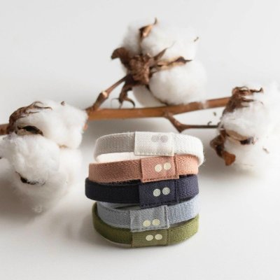 Plastic-free hair ties - Flat - Classic