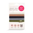 Plastic-free hair ties - Flat - Classic