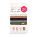 Plastikfreie Haargummis - Flach - Classic