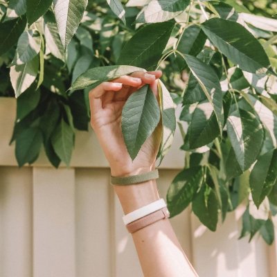 Plastic-free hair ties - Flat - Classic