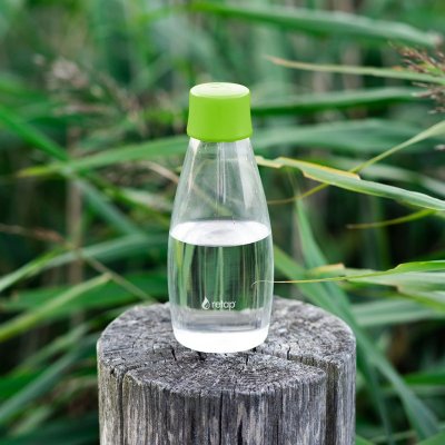 Glasflasche mit dichtem Schraubverschluss - Retap Go - 500 ml
