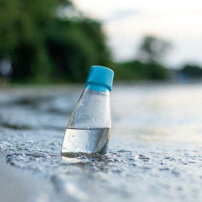 Glasflasche mit dichtem Schraubverschluss - Retap Go - 500 ml