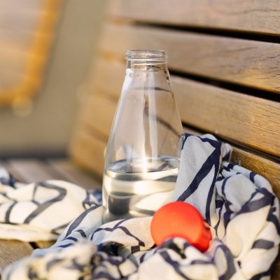 Glasflasche mit dichtem Schraubverschluss - Retap Go - 500 ml