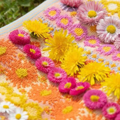 Waschlappen-Set #132 - Daisy & Dande - 2er Pack
