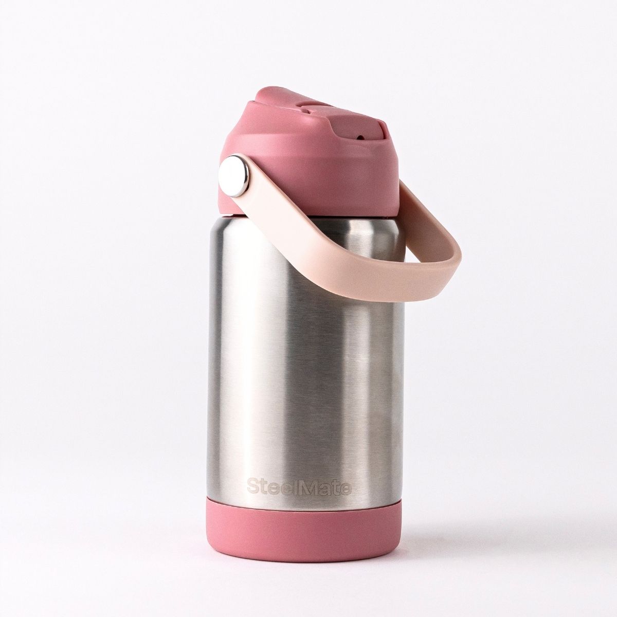 SteelMate - Termo drikkedunk til børn i rustfrit stål - Rose
