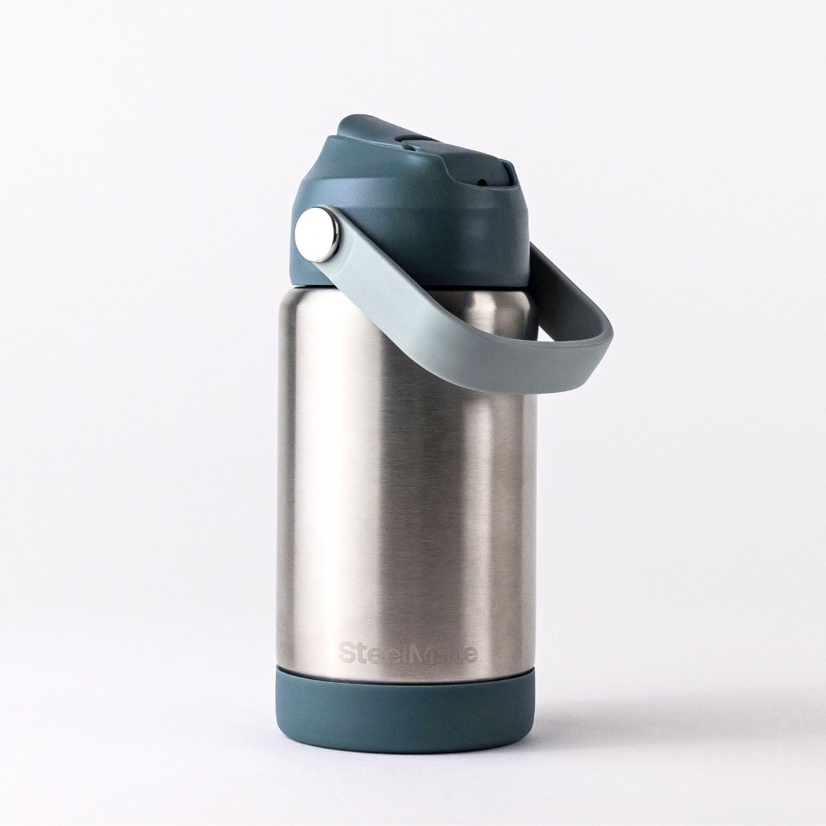 SteelMate - Termo drikkedunk til børn i rustfrit stål - Teal