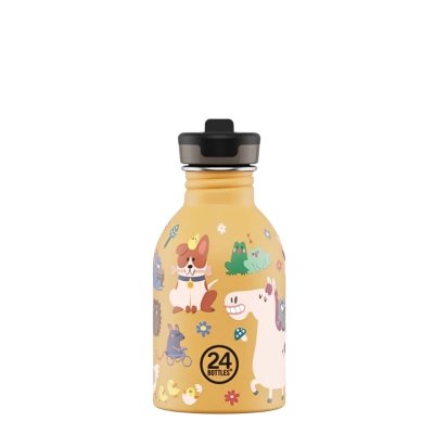 B�rnedrikkedunk med suger�r - 250 ml - Farm Friends