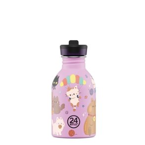 B�rnedrikkedunk med suger�r - 250 ml - Meow Friends