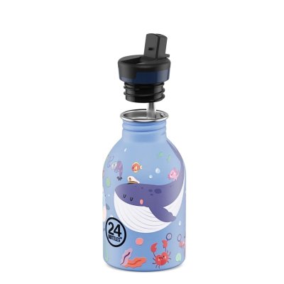 B�rnedrikkedunk med suger�r - 250 ml - Ocean Friends