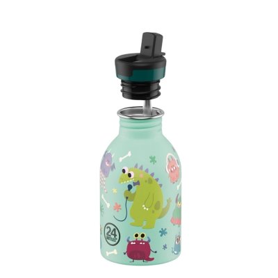 B�rnedrikkedunk med suger�r - 250 ml - Spooky Friends