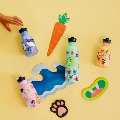 B�rnedrikkedunk med suger�r - 250 ml - Farm Friends
