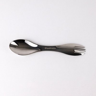Spork - ske og gaffel i rustfrit st�l