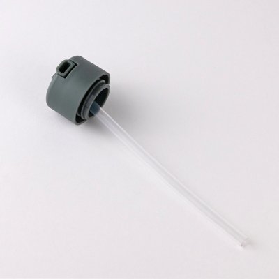Termo drikkedunk i st�l med suger�r - Pine