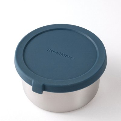 Edelstahl Snack- & Vorratsdosen, Medium - 2er-Set - Teal