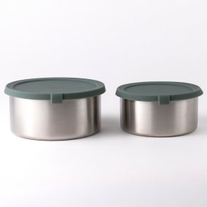 St�lbokse til snacks og opbevaring, large - 2 stk - Pine