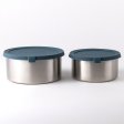 St�lbokse til snacks og opbevaring, large - 2 stk - Teal