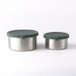 Edelstahl Snack- & Vorratsdosen, Medium - 2er-Set - Pine
