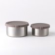 St�lbokse til snacks og opbevaring, medium - 2 stk - Taupe