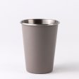 St�lkrus i rustfrit st�l - 350 ml - Taupe