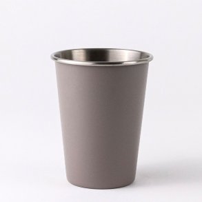 St�lkrus i rustfrit st�l - 350 ml - Taupe